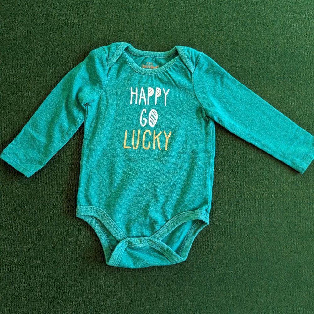 Bundle Boy's St. Patrick's Day Onesies/Bodysuits 12 Months 💙 - Picture 2 of 7